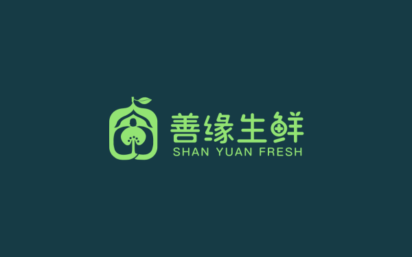 生鲜超市logo 设计