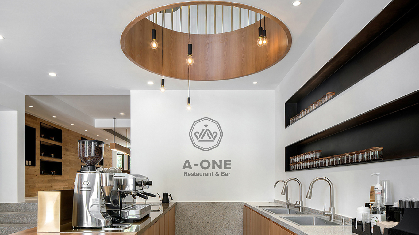  A-ONE餐厅LOGO设计中标图3