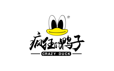 疯狂的鸭子VI的宣传品设计