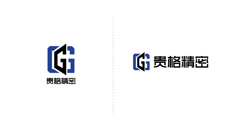 貴格精密機械類LOGO設計中標圖3