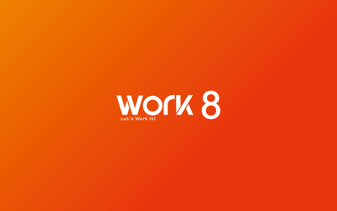 《WORK8》众创空间VI设计图1