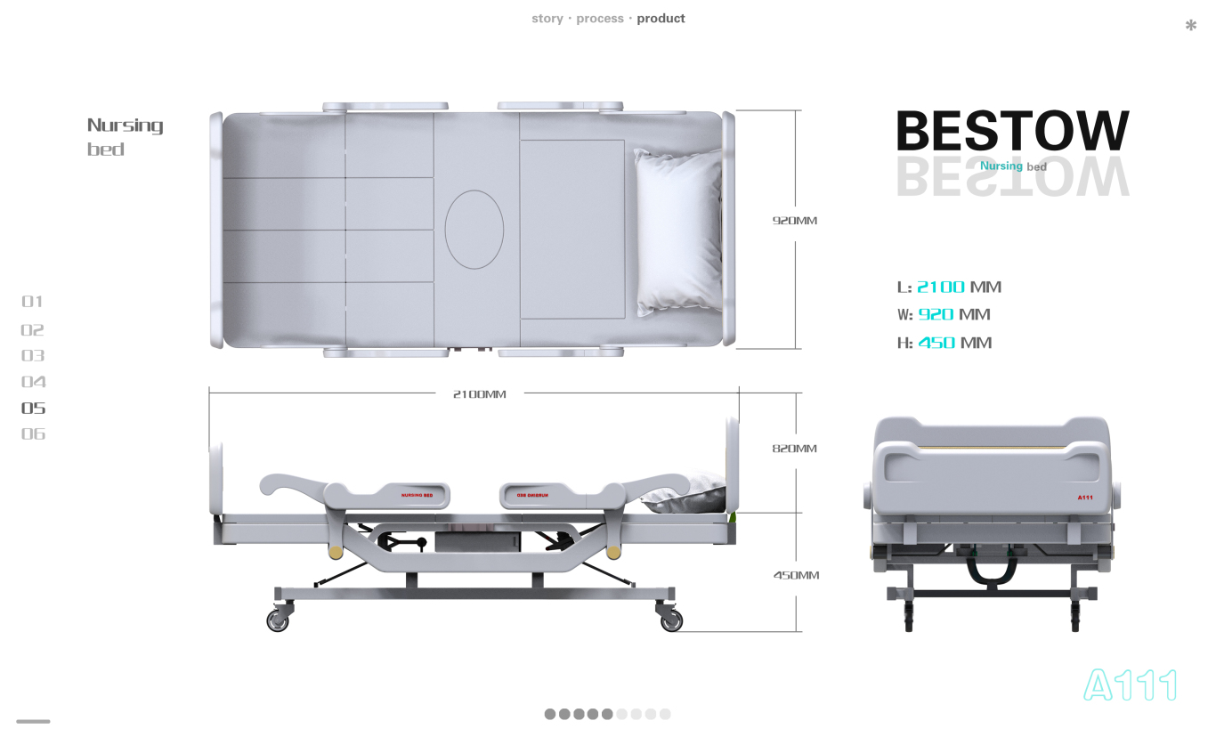 BESTOW 护理床设计|产品设计|LI.C图4