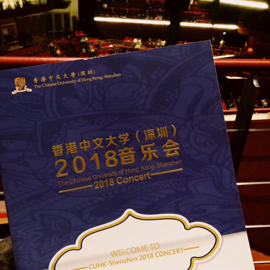 香港中文大学（深圳）2018音乐会主视觉&手册设计图5