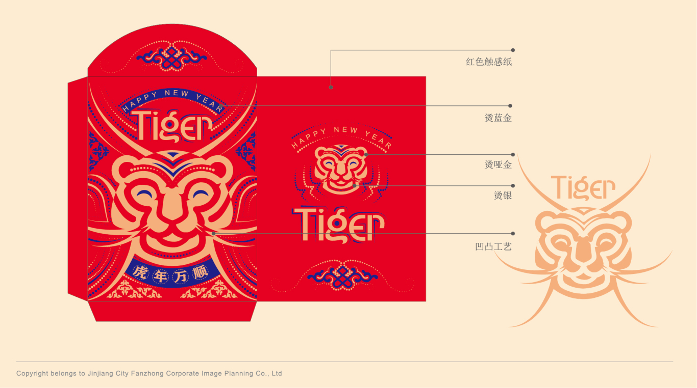 虎年红包设计图4
