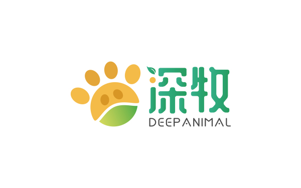 深牧畜牧業logo設計展示