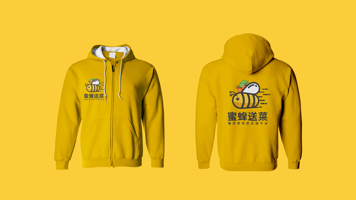 蜜蜂送菜电商平台logo展示图5