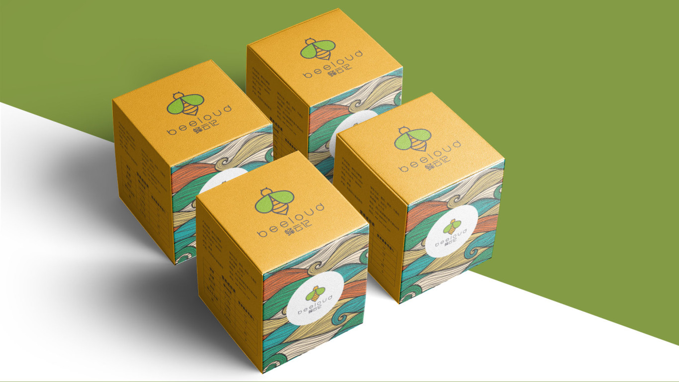 蜂蜜品牌LOGO字体设计及包装设计图19