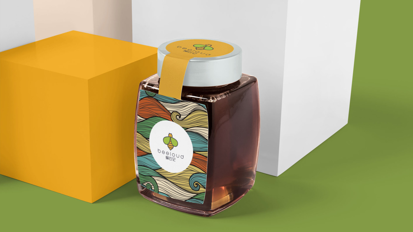 蜂蜜品牌LOGO字体设计及包装设计图11