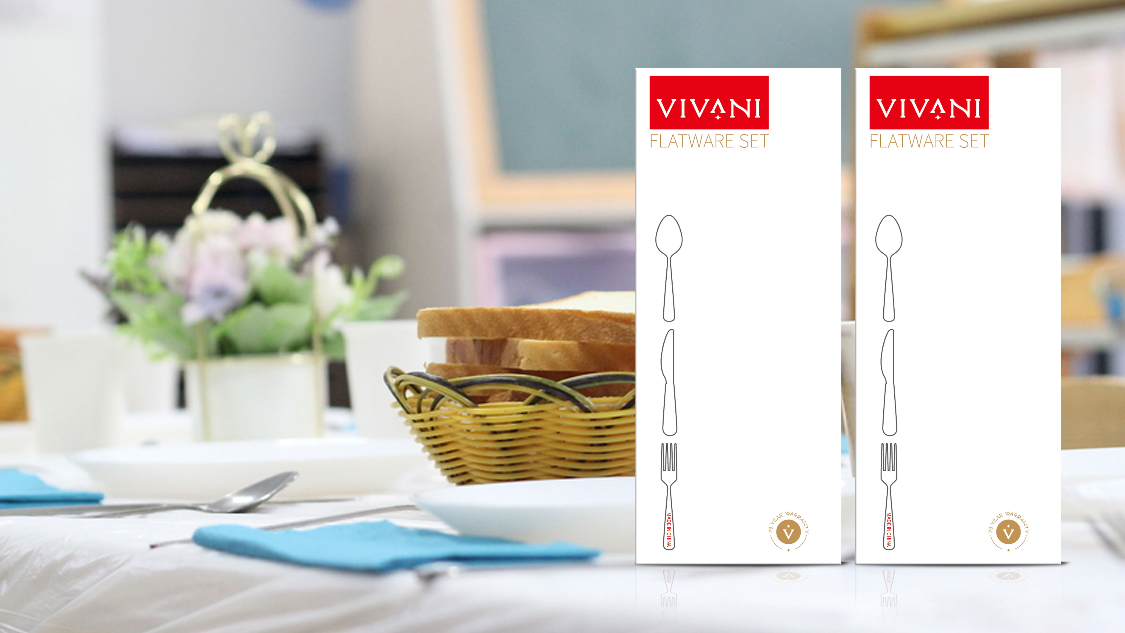 VIVANI餐具包裝設計
