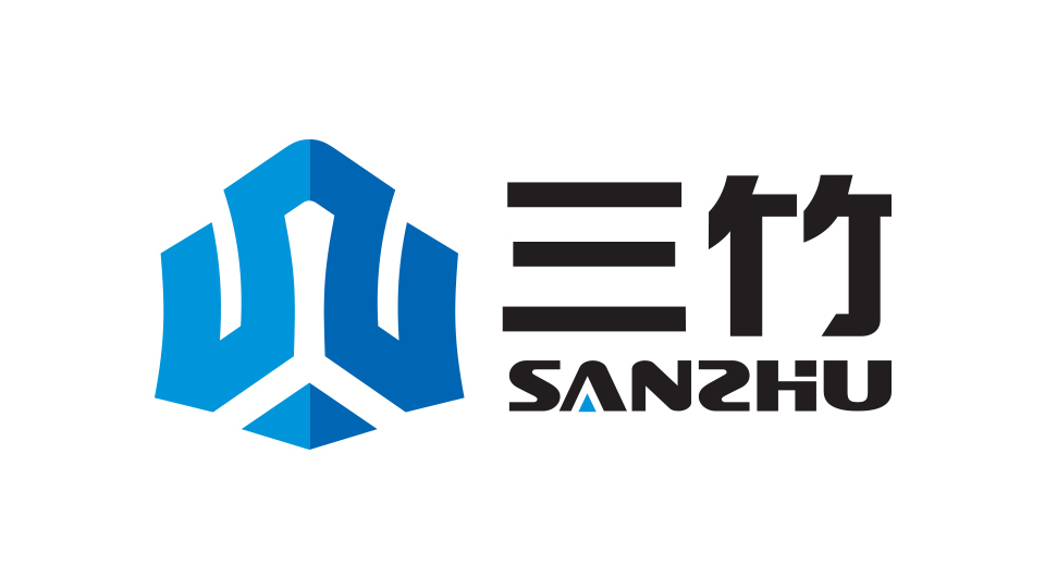 江苏三竹钢铁贸易有限公司贸易类logo设计
