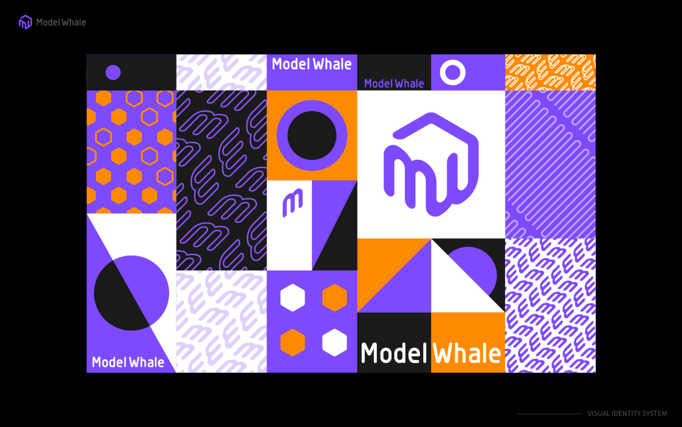 數據科學協作平臺 ModelWhale logo 設計圖3