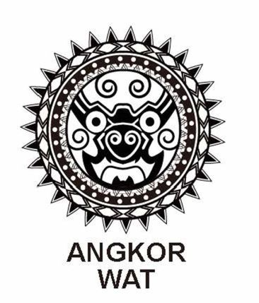 Angkorwat吴哥窟创意图形设计