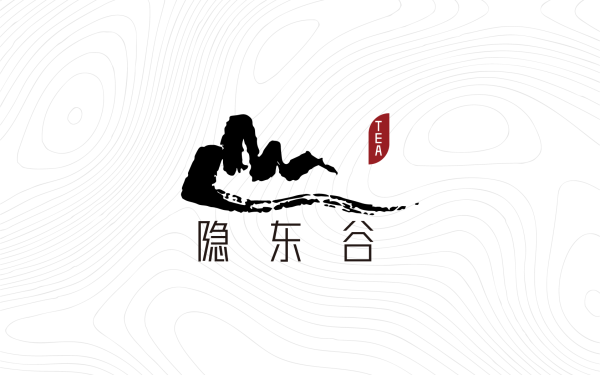 茶馆logo 隐东谷