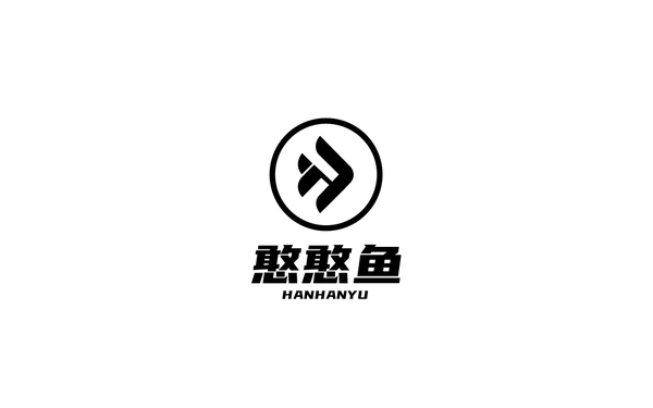 憨憨鱼logo设计