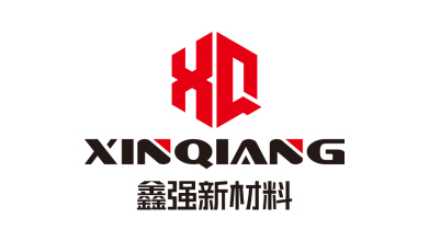 鑫强（天津）新材料有限公司材料类logo设计