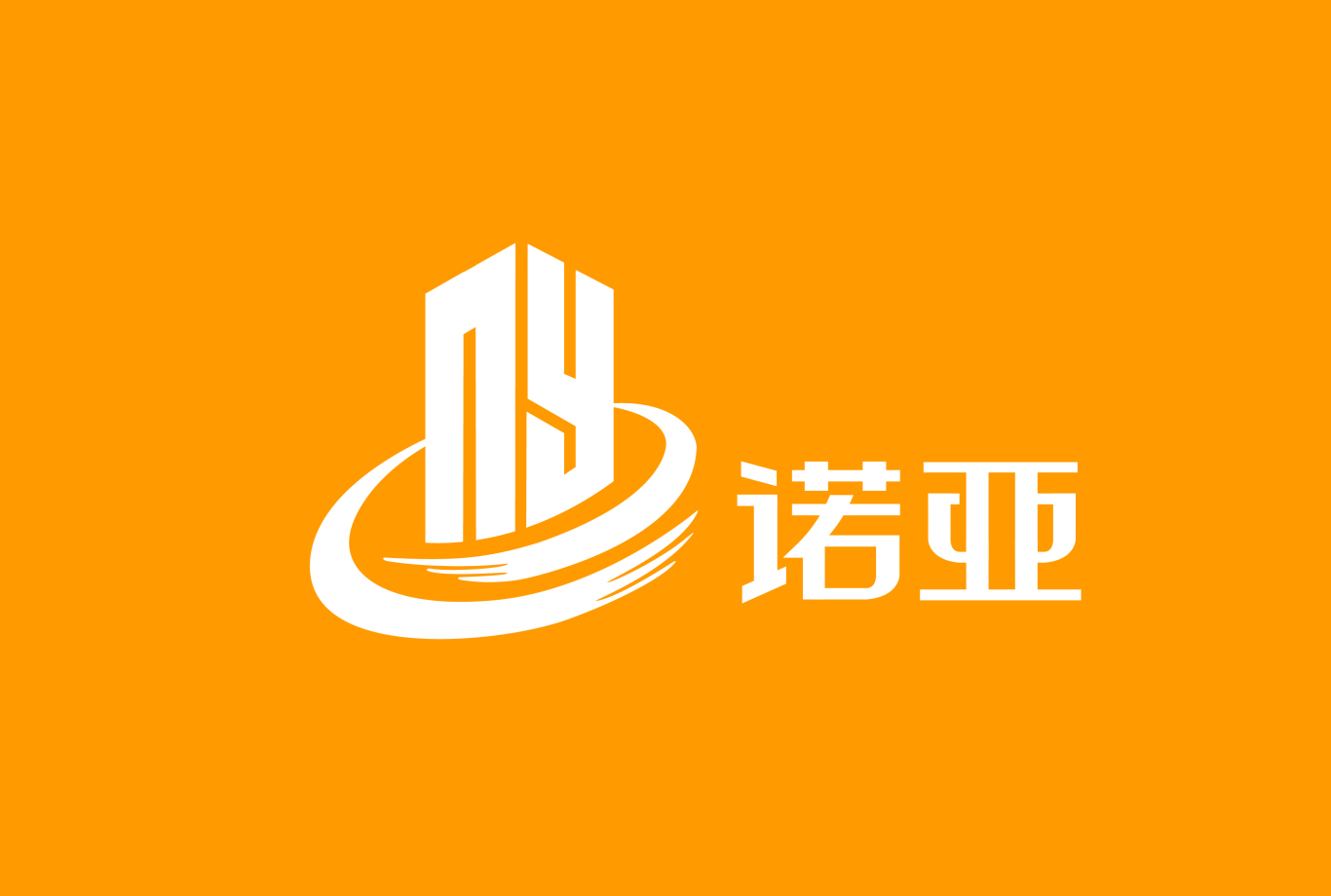 諾亞建筑行業logo設計圖1