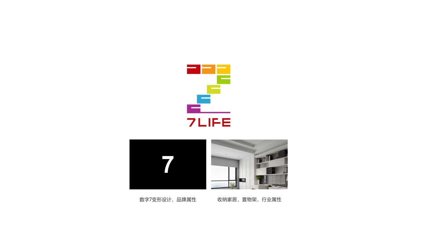 7LIFE日系风格贸易LOGO设计中标图0