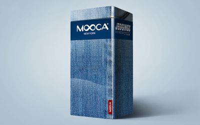mooca牛仔裤塑形裤包装设计
