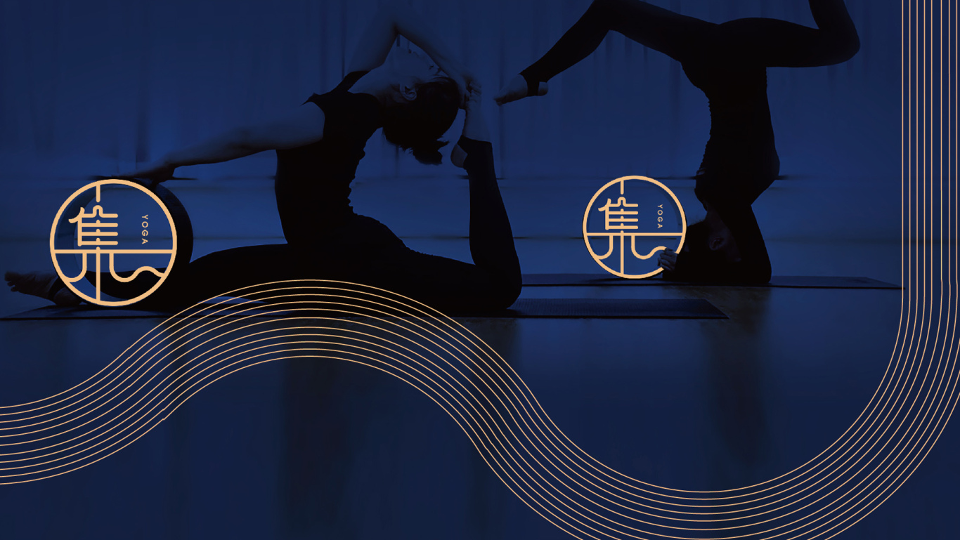 集伽瑜伽logo设计图9