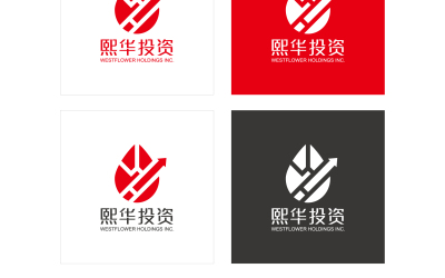 熙华投资logo设计