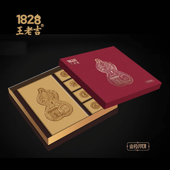 1828王老吉月饼包装设计图3