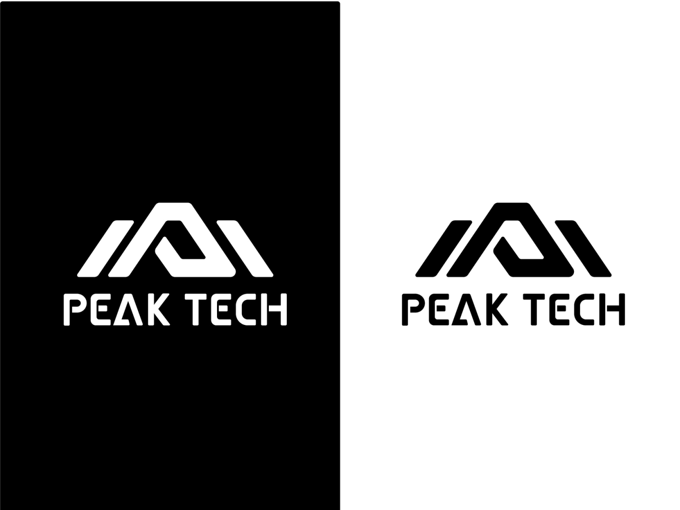 peak tech科技logo设计图2