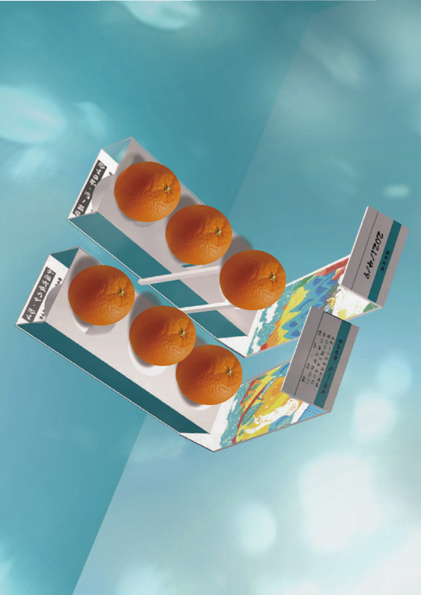 彭山田野礼•柑橘包装设计图2