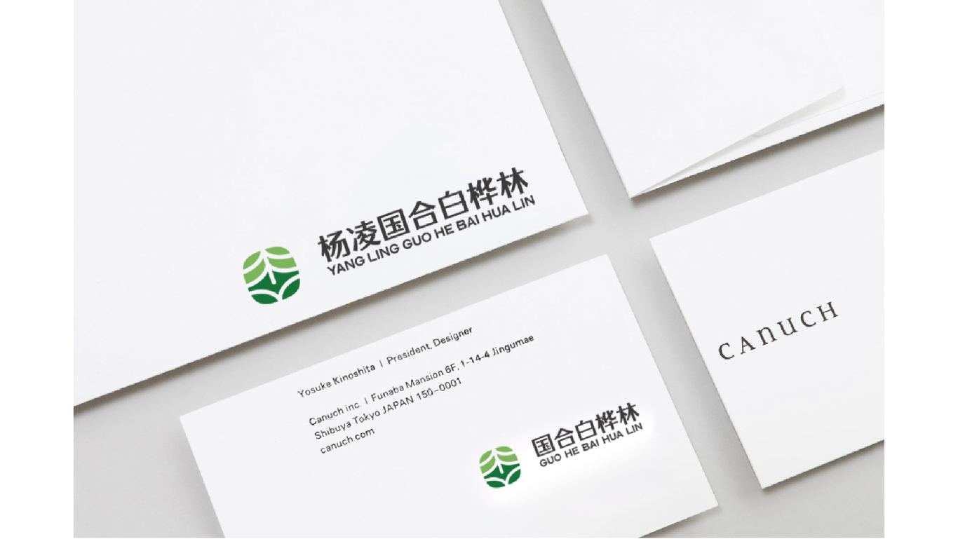 杨凌国合白桦林logo设计图11