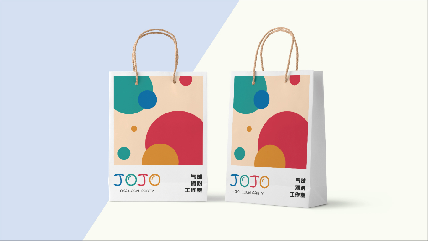 JOJO气球派对公司品牌LOGO设计图7