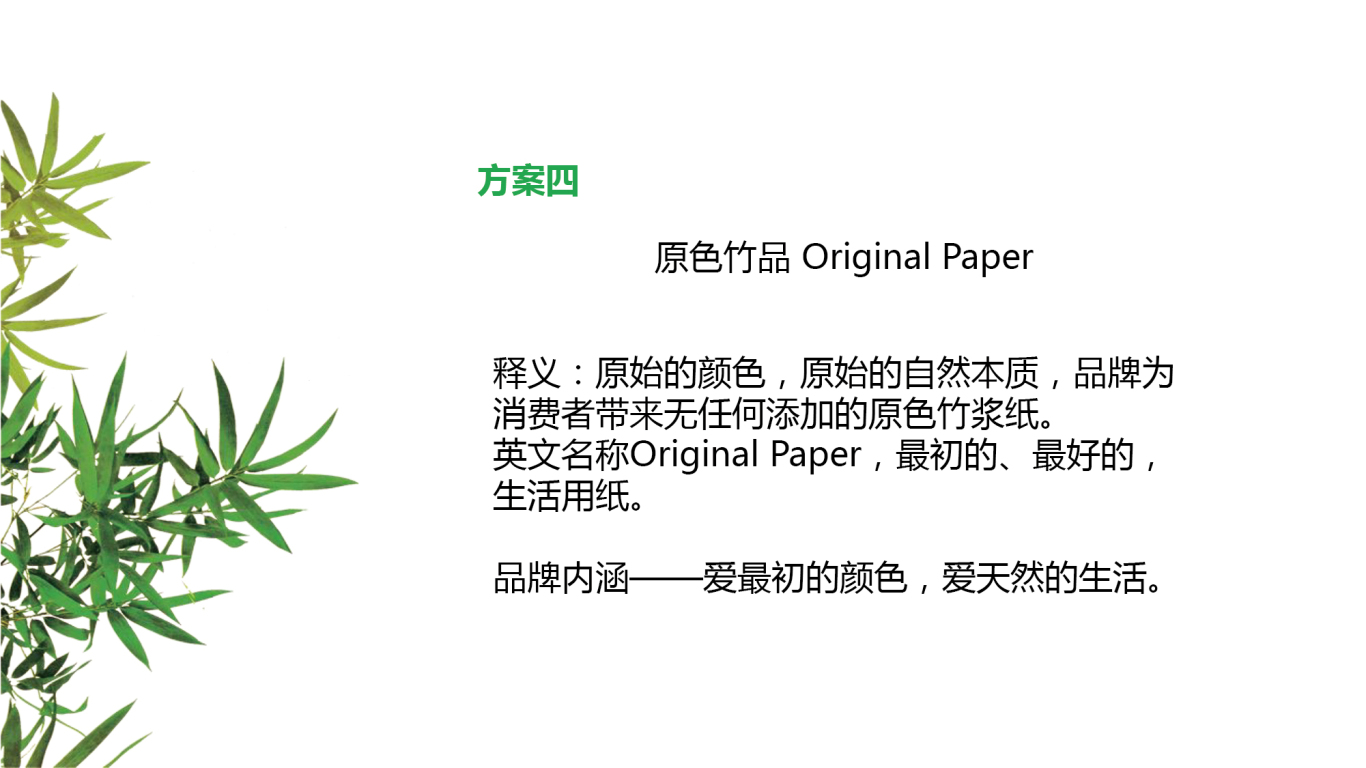 竹浆纸品牌命名图4