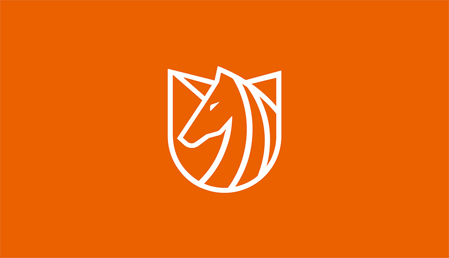 独⻆兽创业孵化器品牌logo设计图2