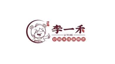 李一禾餐飲品牌LOGO設計