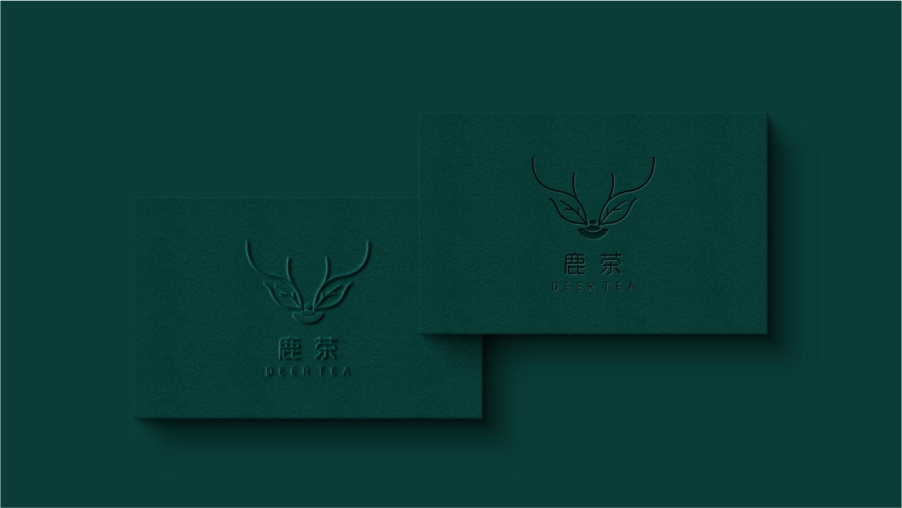 茶叶品牌logo设计（鹿茶）图6