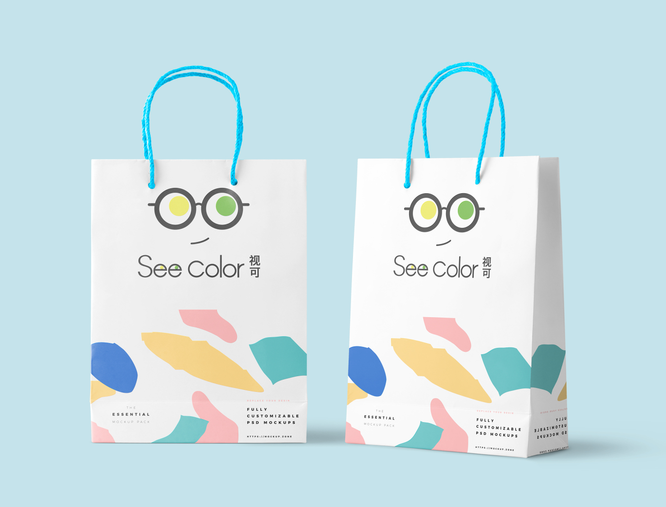 see color眼镜品牌logo设计图2