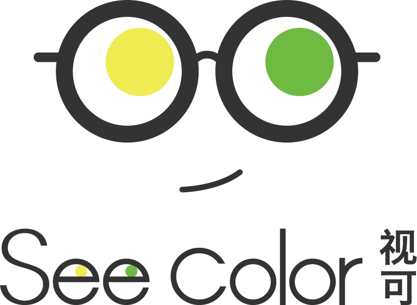 see color眼镜品牌logo设计图0