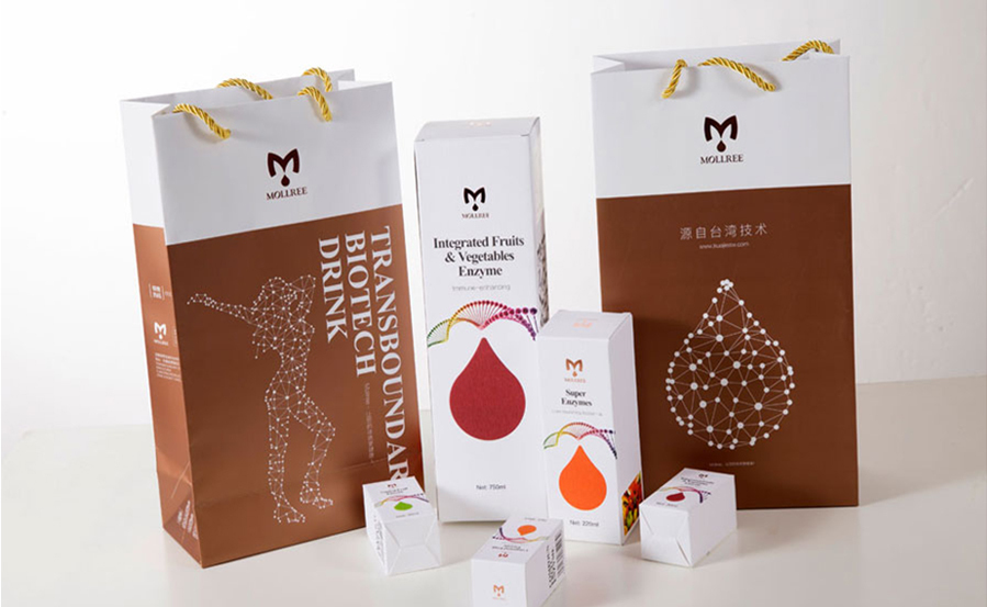 Mollree酵素｜包装设计、Logo设计、VI设计、展馆等设计图5