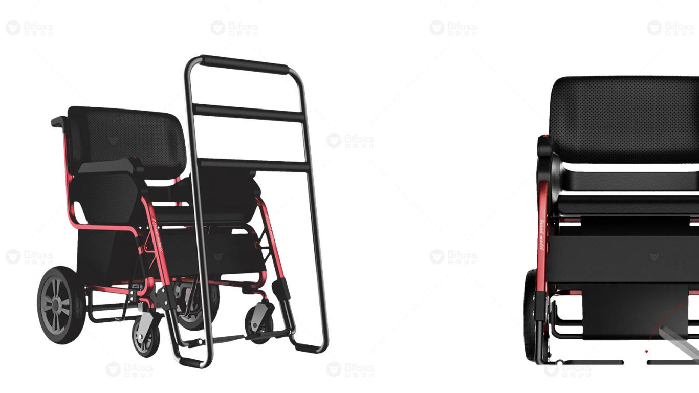医疗康复轮椅设计图2