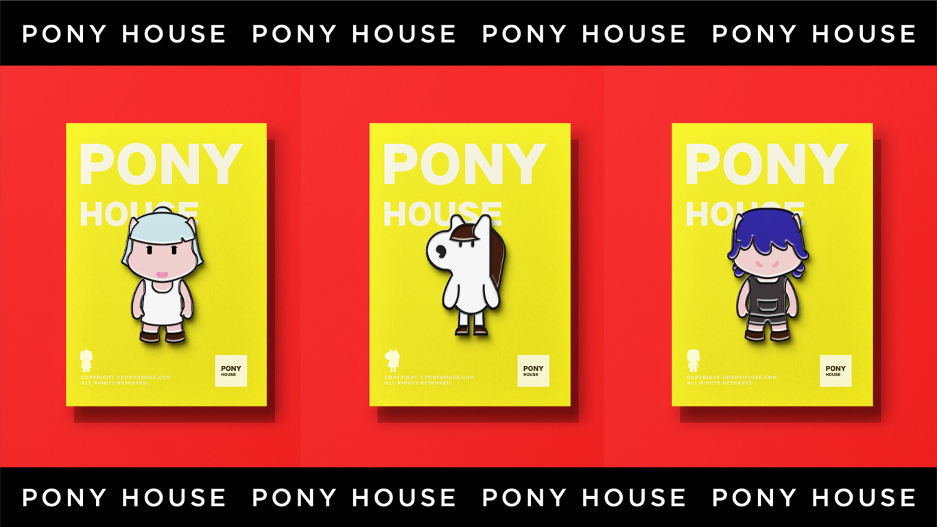 Pony House×計定品牌丨吉祥物設計圖14