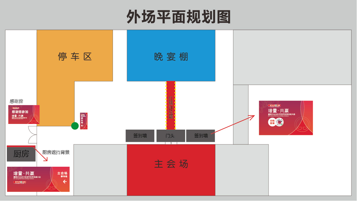 嘉荣SPAR2019供应商大会 活动氛围设计图22