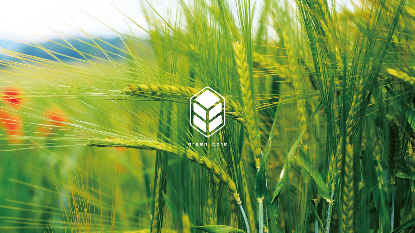 绿核-农业管控平台标志设计图0