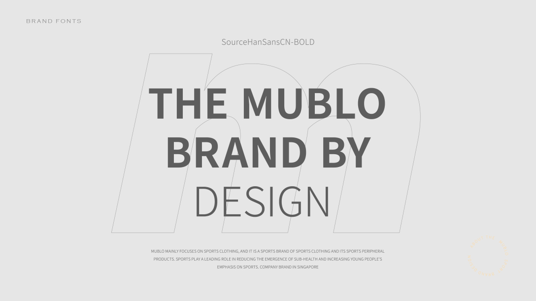 MUBLO-运动服装品牌形象设计图11