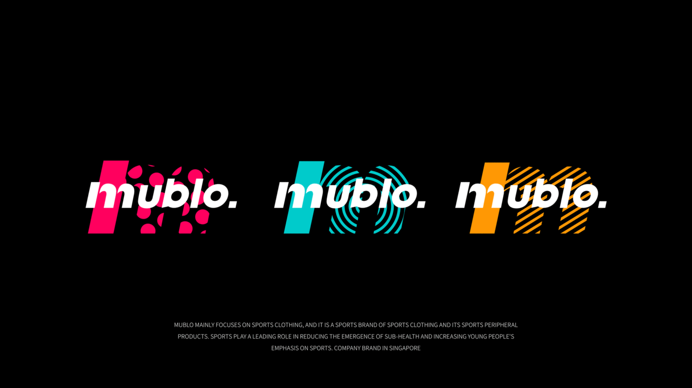 MUBLO-运动服装品牌形象设计图15