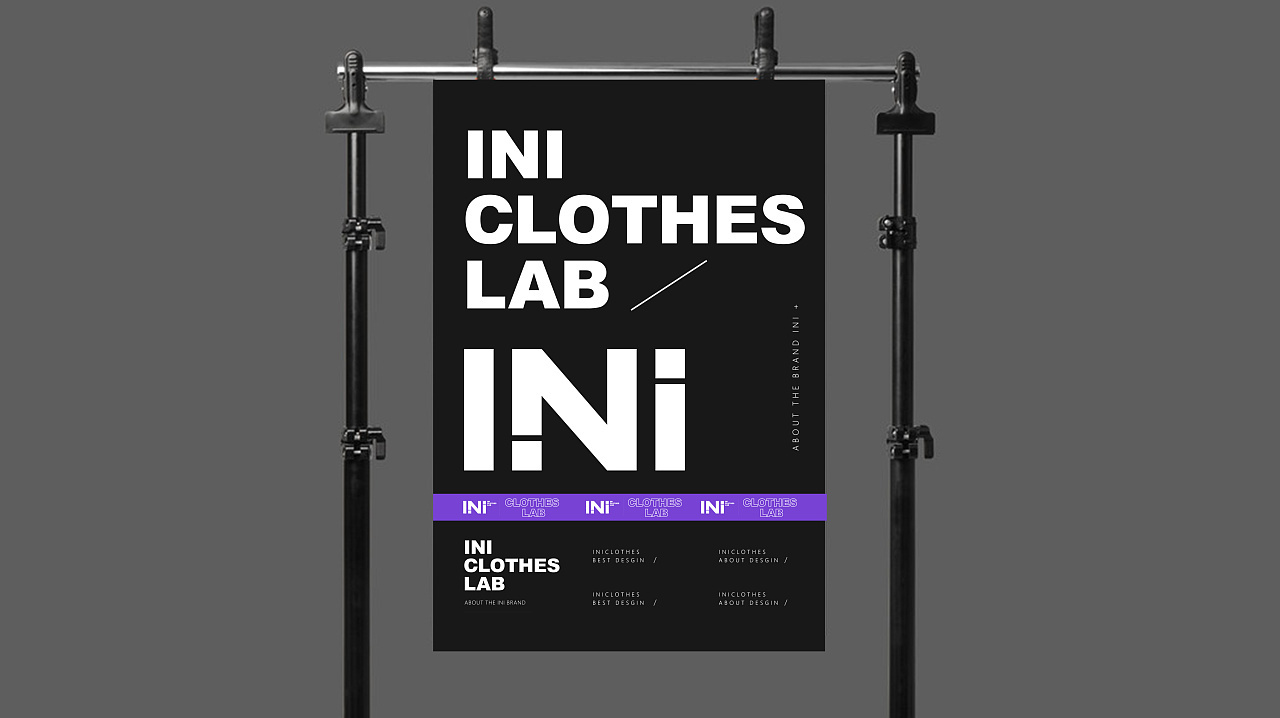 INI CLOTHES LAB-服装品牌形象设计图10