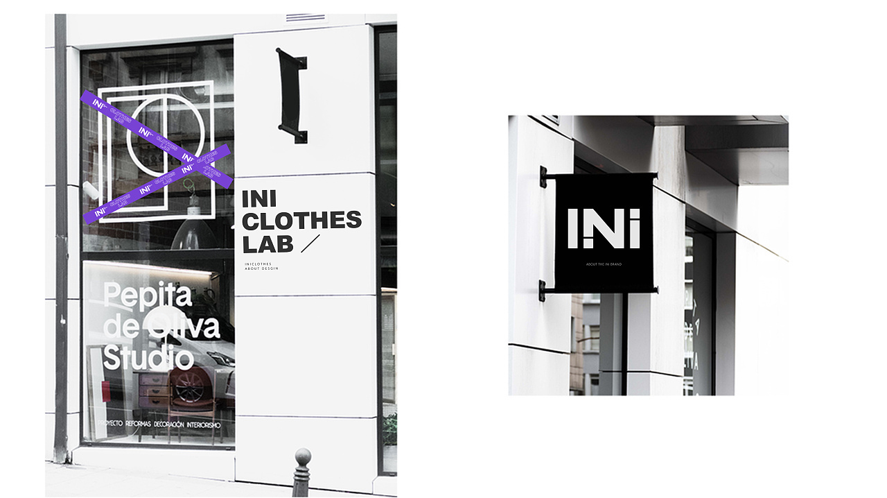 INI CLOTHES LAB-服装品牌形象设计图11