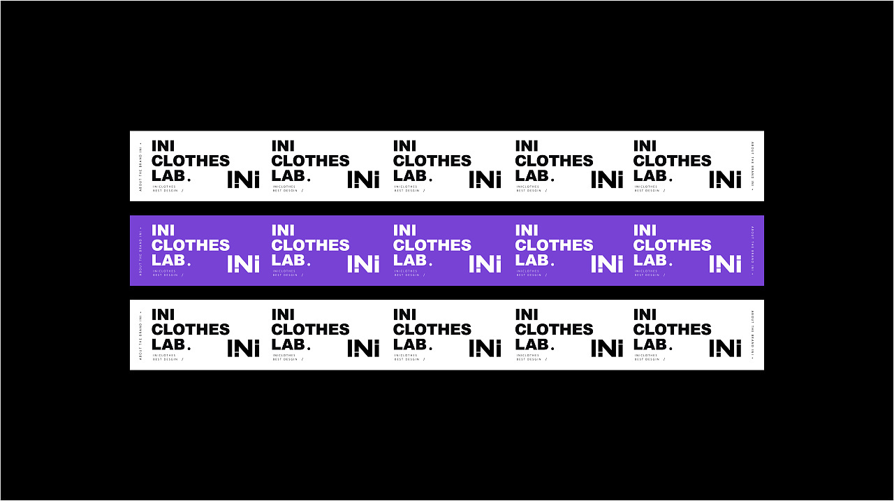 INI CLOTHES LAB-服装品牌形象设计图5