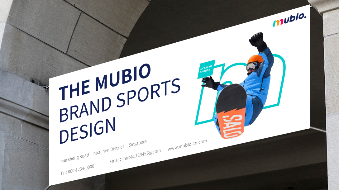 MUBLO-运动服装品牌形象设计图42