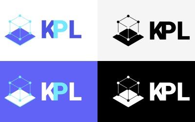 KPL科技logo设计