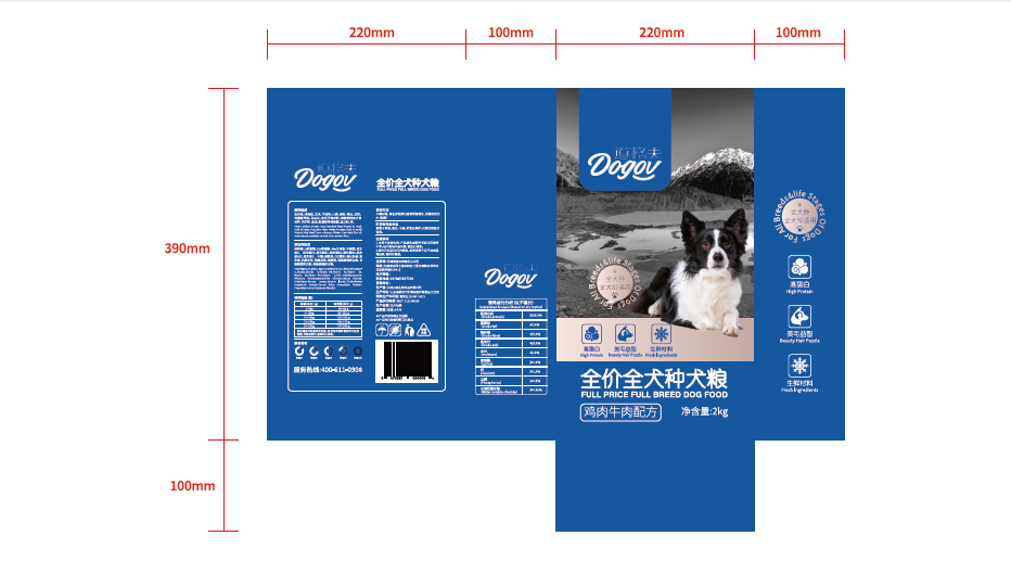 道格夫寵物用品類包裝設計中標圖0