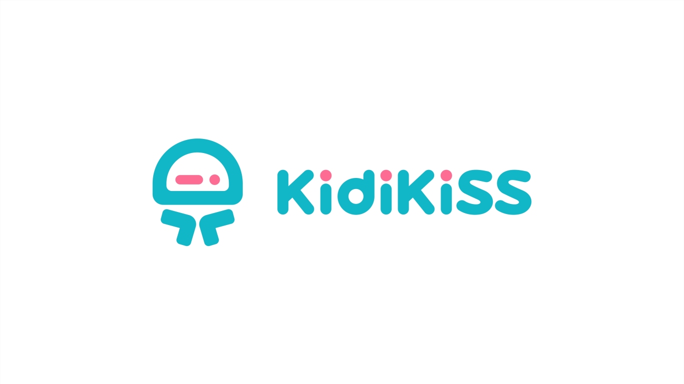 KidiKiss母婴用品品牌LOGO设计中标图1