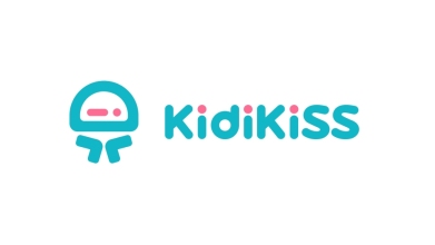 KidiKiss母婴用品品牌LOGO设计